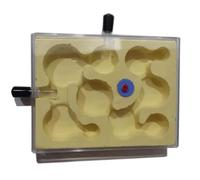 An ant formicarium,Behavior Ant Castle Easy To Install Nest Farm Watch Ants Dig Their Own Tunnels For Adults Educational Ant House(Yellow)