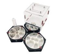 An ant formicarium,Behavior Ant Castle Farm With Water Tower Jigsaw Puzzle Nest Educational Ant House(20x22x10cm)