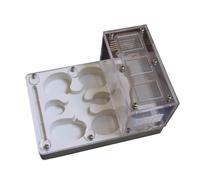 An ant formicarium,Behavior Ant Castle Plaster Habitat Nest Farm Puzzle Learning Science Educational Educational Ant House(White)