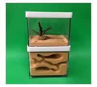 An ant formicarium,Behavior Ant Farm Study Behavior Nest Castle Education Clear Gypsum Feeding Box Learning Educational Ant House