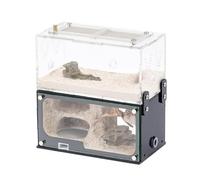 An ant formicarium,Behavior Concrete Ant Farm With Hunting Area Unlimited Vertical Expansion Ants Nest Pet Anthill Workshop Castle Educational Ant House(15cm)