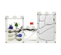 An ant formicarium,Behavior Creative Ant Castle Ecosystem Observe The Life Of Ants Learn Scientific Farm Educational Ant House