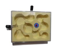 An ant formicarium,Behavior Plaster Ant Castle Watch Ants Dig Tunnels Farm Nest Hill House Educational Ant House(Yellow)