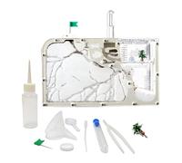 An ant formicarium,Behavior Sand Ant Farm Castle Habitat To Study Insect Behavior Colony Ecosystem Science Educational Educational Ant House