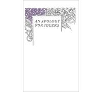 An Apology for Idlers by Robert Louis Stevenson (English) Paperback Book