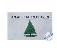 An Appeal to Heaven Flag 3x5 feet Outdoor, Double Sided 3 Ply Polyester Pine Tree Liberty Tree Flags, American Liberty Tree Flag with Brass Grommets