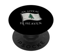 An Appeal to Heaven Pine Tree Flag Alito Tee PopSockets Adhesive PopGrip