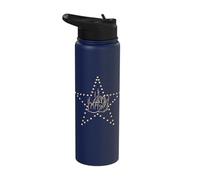 an Archangel Bunny with Wings Fallen from The Starry Sky Stainless Steel Insulated Water Bottle