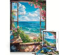 An Artists Painting Spot Adults Puzzles 1000 Piece Jigsaws Brain Development Leisure Activity Clean Join Joyful Xmas (50x75cm)