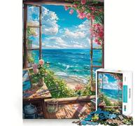 An Artists Painting Spot Jigsaw Puzzle1000 Pieces Brain Boosting Play Zero Gap Cozy Indoor Entertainment for All (50x75cm)