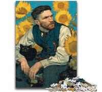 An Attractive Man Jigsaw Puzzles for Teenagers 1000 Piece Puzzle,Educational Games Home Decoration Suitable for Desktop Decoration (50x75cm)