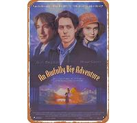 An Awfully Big Adventure In a world of make believe she's about to discover the difference between true love... and real life. 1995 Movie Poster Gallery 8 x 12 Inches Tin Sign for Home Bar Pub Garage