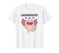 An Axolotl that laughs a lot is a LAUGHSALOTL T-Shirt