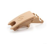 An Child Seat Trim Buckle Isofix Cover Rear Safety Seat Accessory For 2014-2026 Models Black Beige Gray Dark Gray 72x34x22mm(Beige)