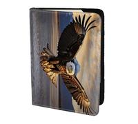 An Eagle3 print Passport Cover, Passport Holder Cover Wallet Passport Wallet Case for Cards and Documents