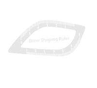 An easy eyebrow design tool that provides a versatile template for shaping your eyebrows in minutes every time