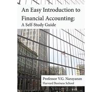 An Easy Introduction to Financial Accounting: A Self-Study Guide