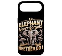 An Elephant Never Forgets And Neither Do I Elephants Case for iPhone Air