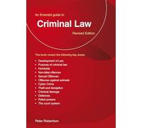 An Emerald Guide to Criminal Law: Revised Edition