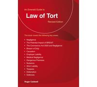 An Emerald Guide To Law Of Tort : Revised Edition 2020