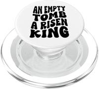 An empty tomb a risen king Christian men & women loves God PopSockets PopGrip for MagSafe