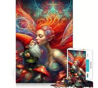 An Enchantress Kiss Puzzles for Adults 1000 Pieces Mental Boost Play Neat Cut Perfect Alignment Bonding Activity for Loved Ones (38x26cm)