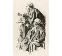 An Enthusiastic Lawyer Print: A Barrister in Court - Print 10"x8" (25x20cm) (603502)