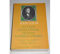 An Essay Concerning Human Understanding: v. 1