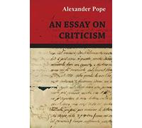 An Essay on Criticism