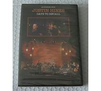 AN EVENING WITH JUSTIN HINES DAYS TO RECALL