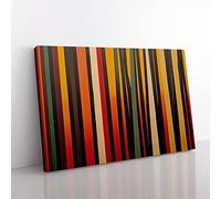 An Exquisite Abstract Forest Canvas Wall Art Print Ready to Hang, Framed Picture for Living Room Bedroom Home Office Décor, 76x50 cm (30x20 Inch)