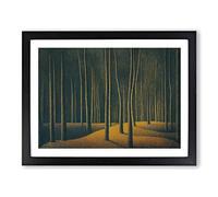 An Extraordinary Forest Framed Wall Art Print A2 Black