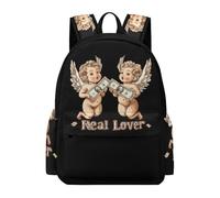 An-gels Dollar Bill Backpack Travel Laptop Backpack Computer Bag Business Work Bag for Men Women