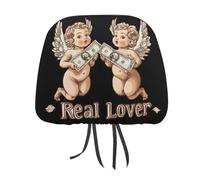 An-gels Dollar Bill Car Headrest Covers Seat Head Rest Protector