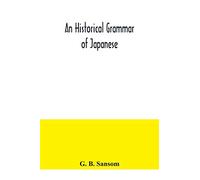 An historical grammar of Japanese