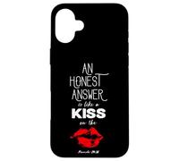 An Honest Answer is Like a Kiss on The Lips Proverbs 24-26 Case for iPhone 16 Plus