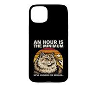 An Hour Is The Minimum Cat Grooming Baseline Case for iPhone 15 Plus