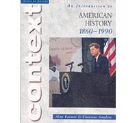 An Introduction to American History 1860-1990 (Access to History) by Farmer, Alan, Sanders, Vivienne (2002) Paperback