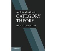An Introduction to Category Theory – Cambridge University Press