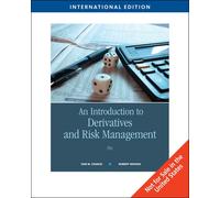 An Introduction to Derivatives and Risk Management
