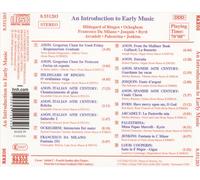 AN INTRODUCTION TO EARLY MUSIC NEW CD