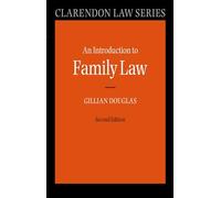 An Introduction to Family Law (Clarendon Law Series)