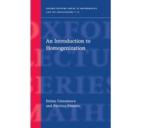 An Introduction to Homogenization: 17 (Oxford Lecture Series in Mathematics and Its Applications)