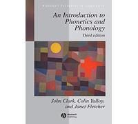 An Introduction to Phonetics and Phonology, 3rd Edition: 9 (Blackwell Textbooks in Linguistics)