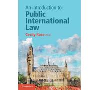 An Introduction to Public International Law - Paperback NEW Rose, Cecily 03/03/2