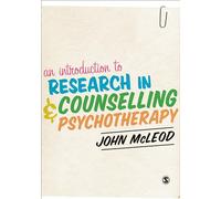 An Introduction to Research in Counselling and Psychotherapy