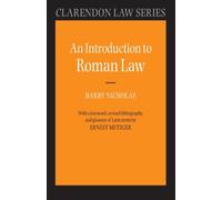 An Introduction to Roman Law