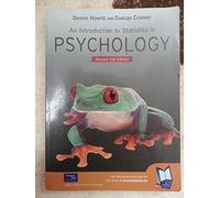 An Introduction to Statistics in Psychology: Revised 2nd Edition