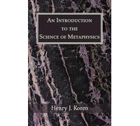 An Introduction to the Science of Metaphysics