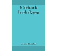 An introduction to the study of language